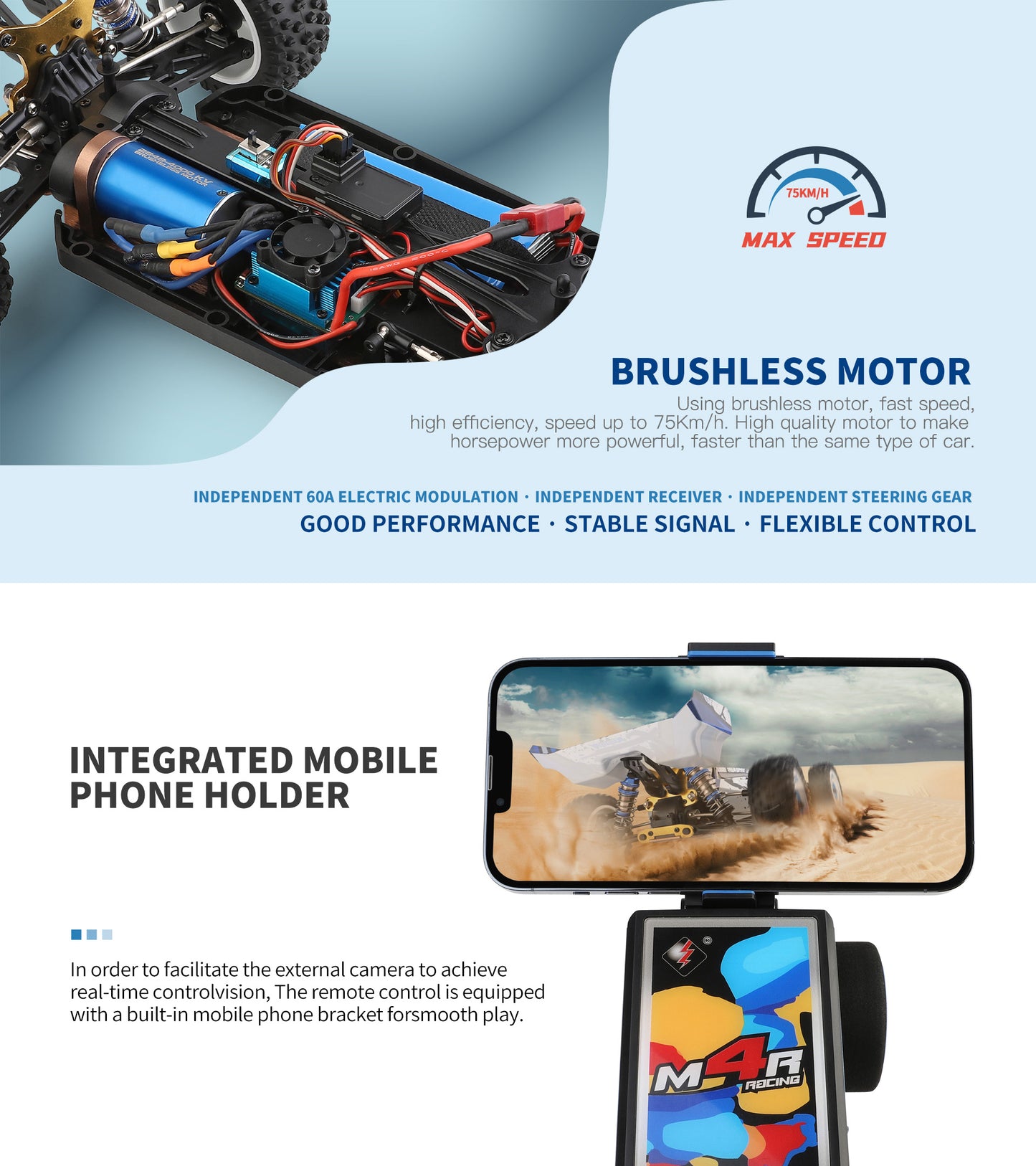 WLtoys 124017 V2 1/12 Brushless RC Car 75kmh