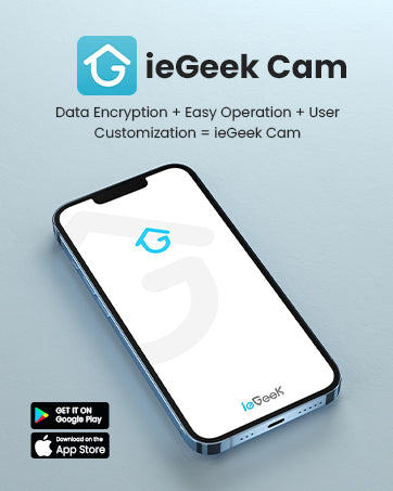 ieGeek 2K Wireless Doorbell Camera Smart WiFi Doorbell with Chime AI PIR Motion Detection