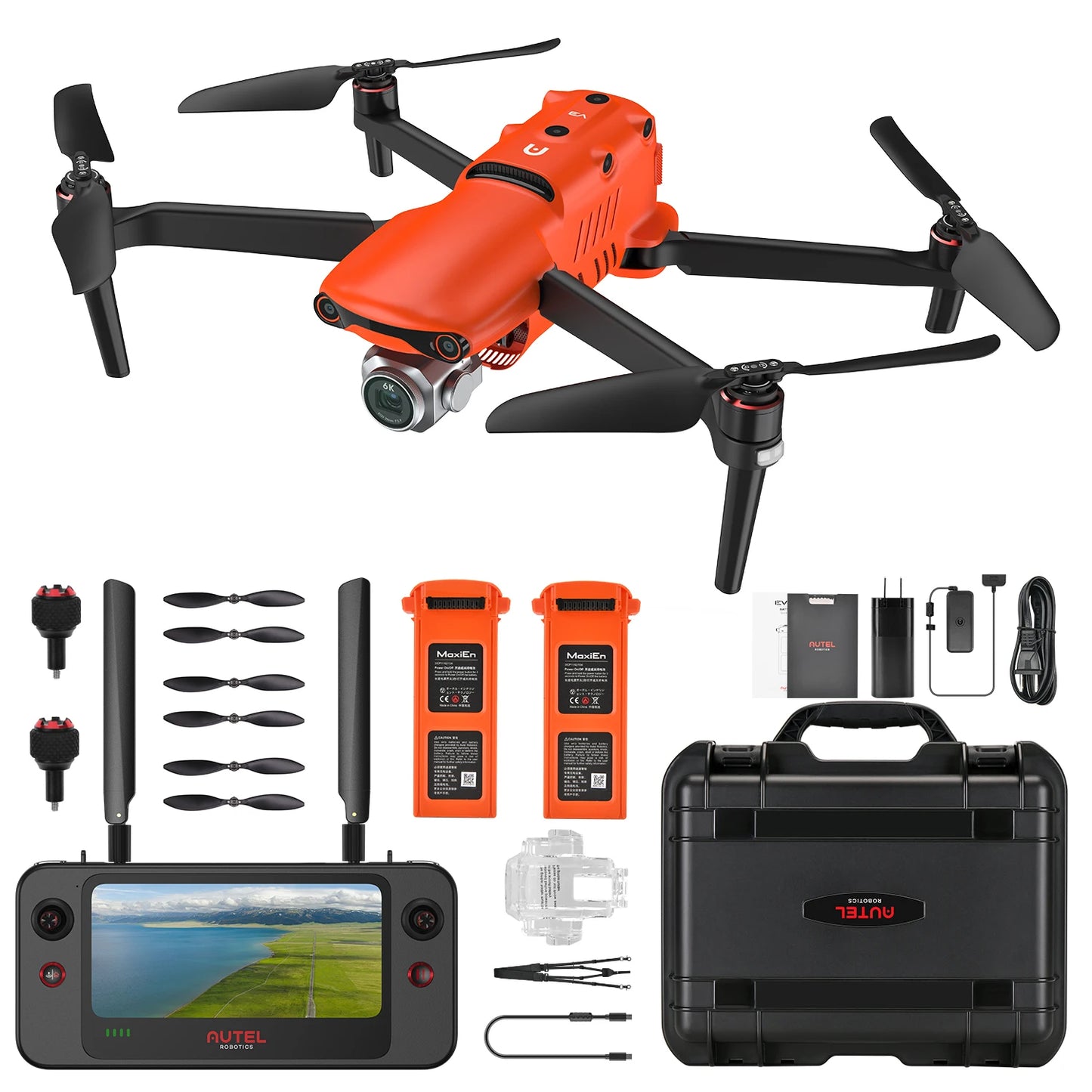 Autel EVO II Pro V3 6K Drone 1Inch CMOS HD Camera 10KM Transmission 720 Obstacle Avoidance