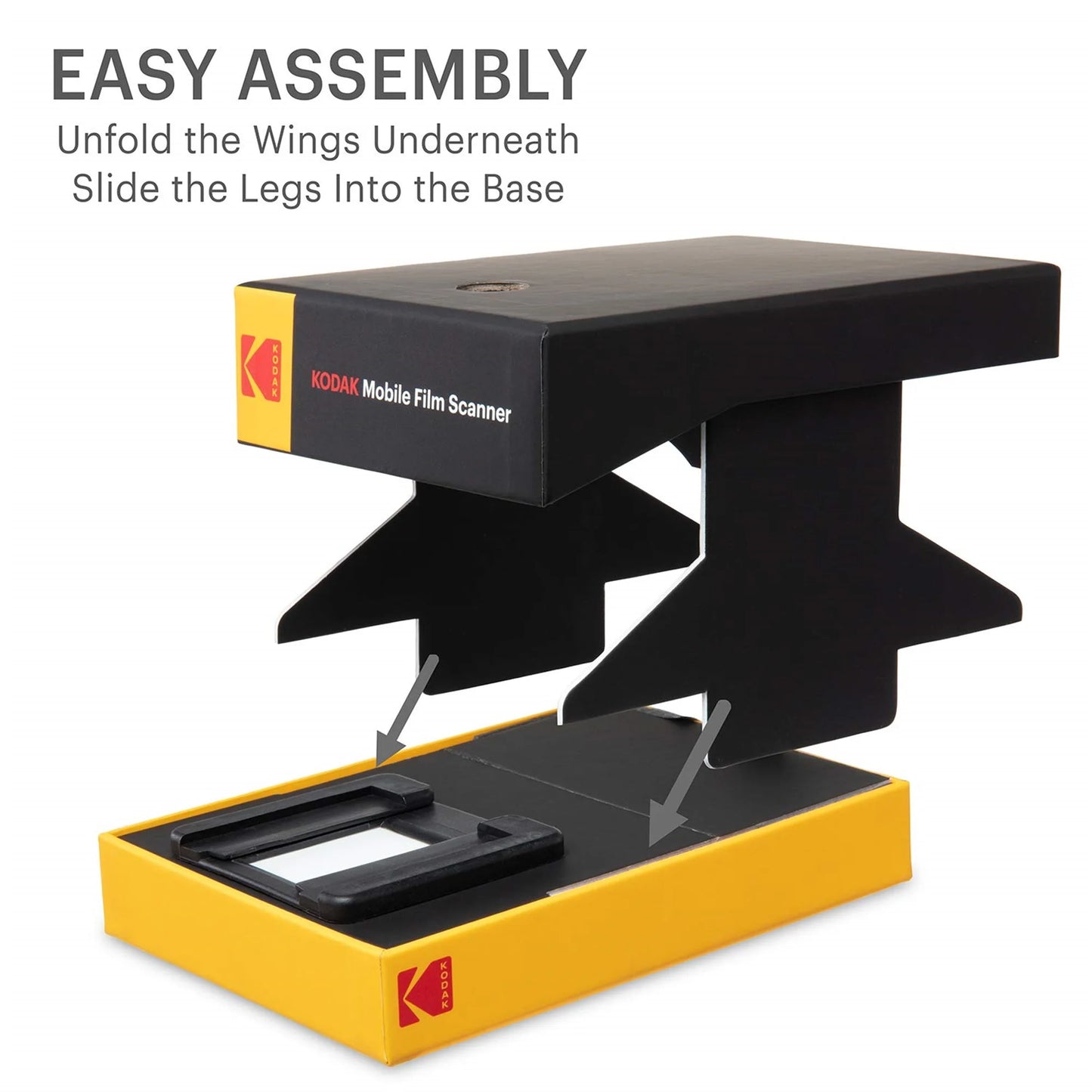 Kodak Mobile Film Scanner for 35mm Slides & Negatives, Smartphone Camera Compatible