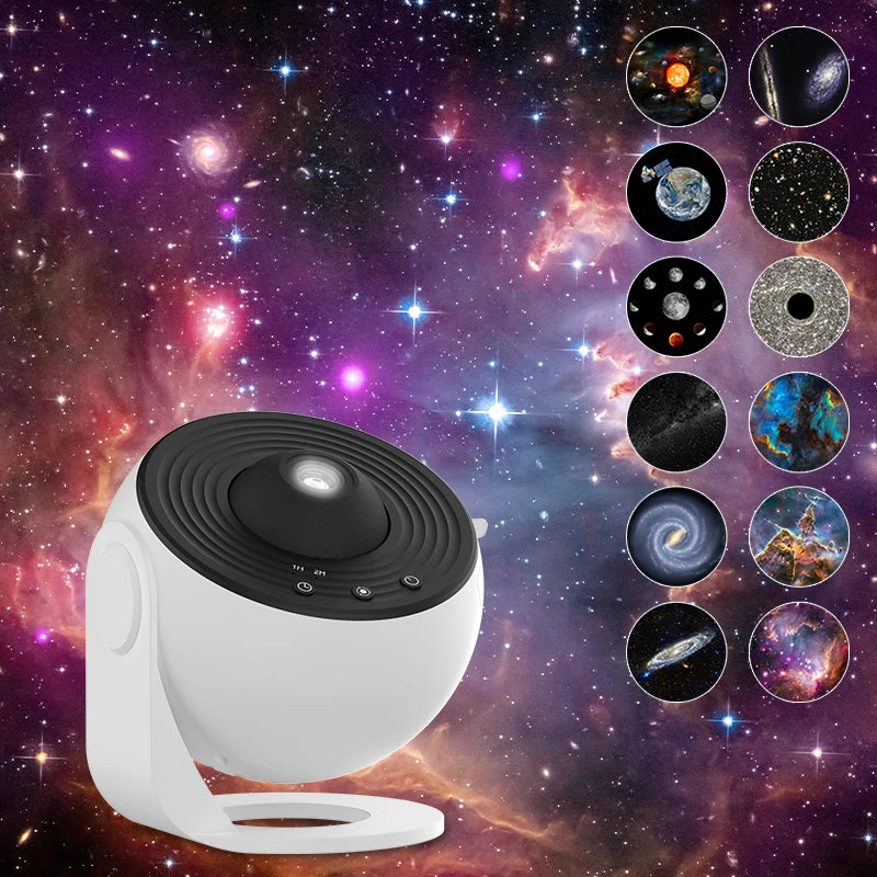 Galaxy Star Projector Night Light 360 Rotate Lamp
