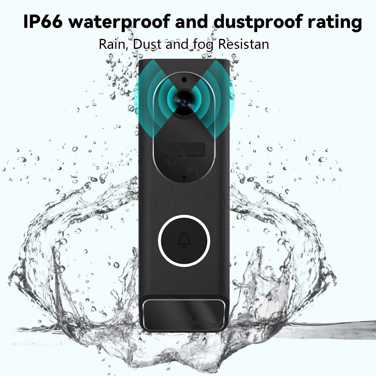 S7 1080P Wireless Video Doorbell Camera WiFi Smart Home Security IP66