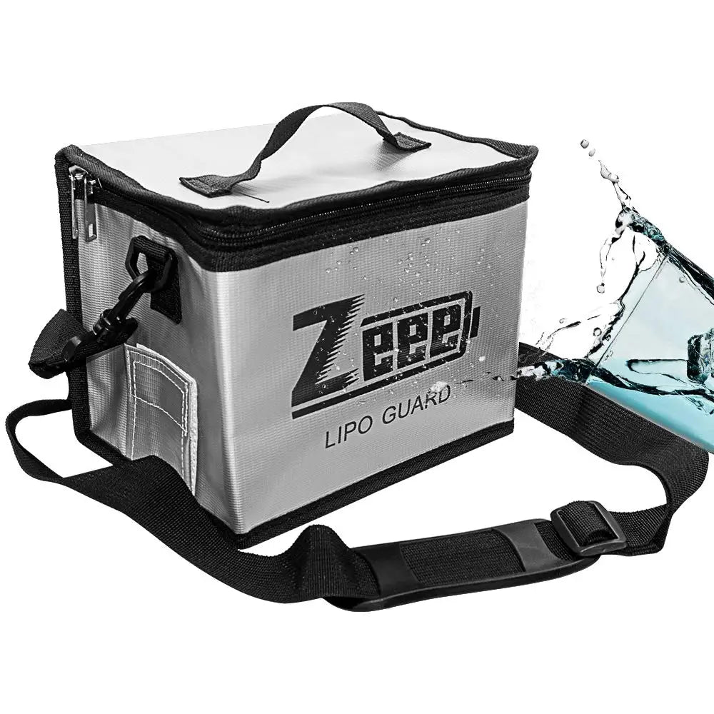 2 Size Zeee Lipo Bag Fireproof Explosionproof Portable RC Car Lipo Battery Storage Safety Bag Specialized Fire Guard Accessories