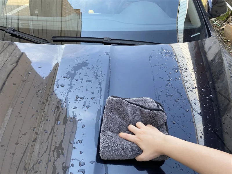 1200GSM Ultra-Thick Microfiber Car Wash and Detailing Towels for Drying Polishing and Cleaning