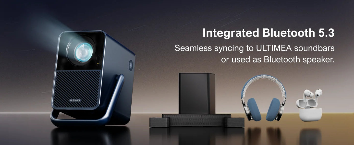 ULTIMEA Projector 4K Android TV Netflix Dolby Smart