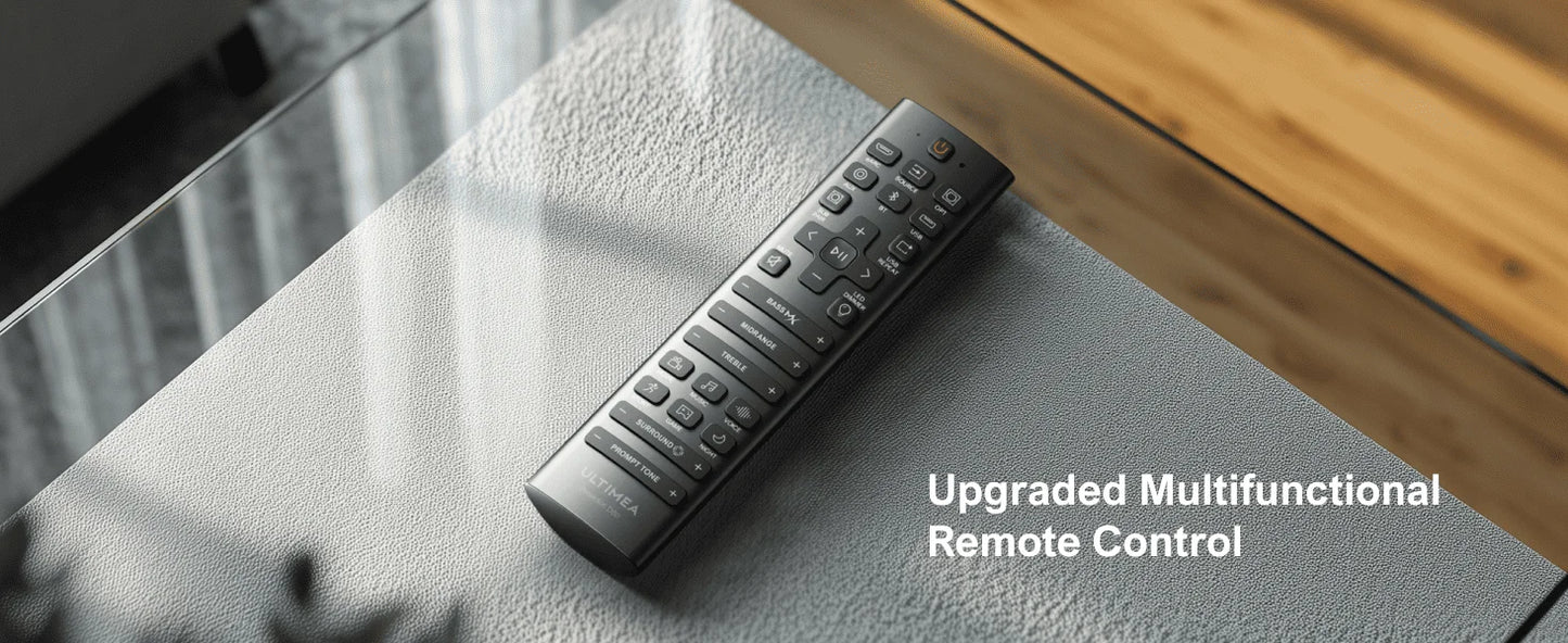 ULTIMEA 460W 7.1ch Soundbar with Dolby Atmos and Wireless Subwoofer