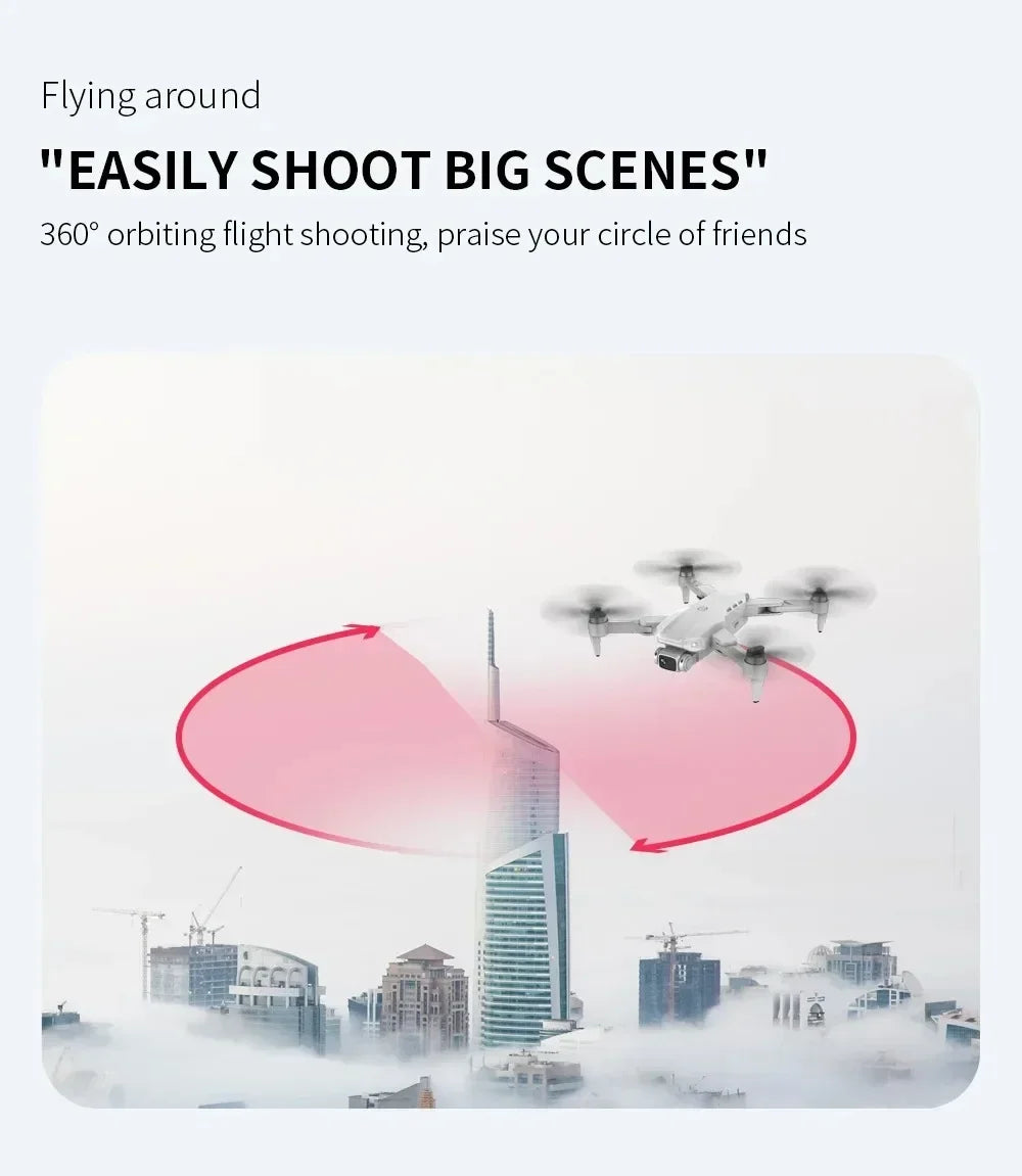 L900 Pro 4K GPS Drone Dual Camera 5G Brushless Foldable Quadcopter 1.2KM Range
