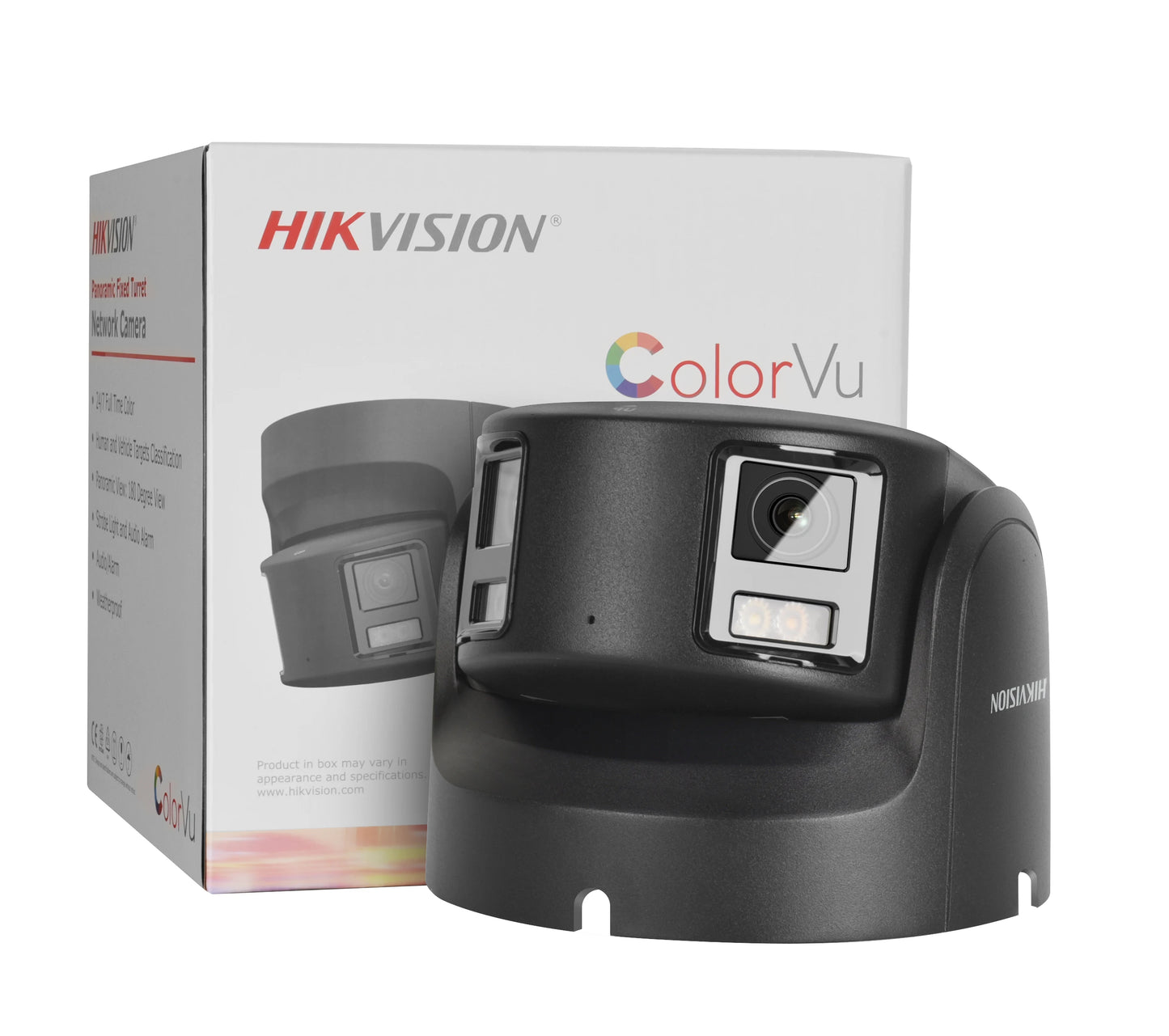HIKVISION Panoramic IP Camera 8MP 4K 4MP ColorVu Built-In Mic Speaker Security