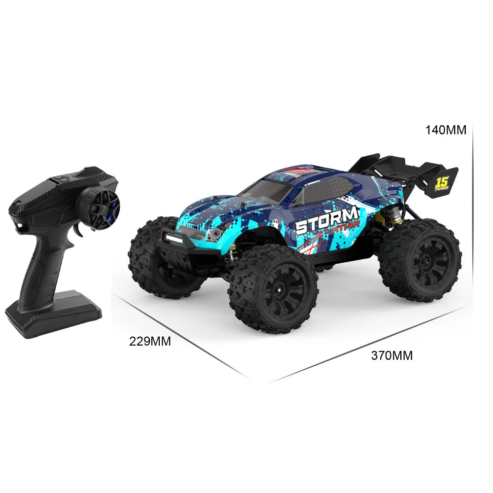 JIUSI PT14R MT14R 114 4WD RC Car 80kmh Brushless Off Road Truck