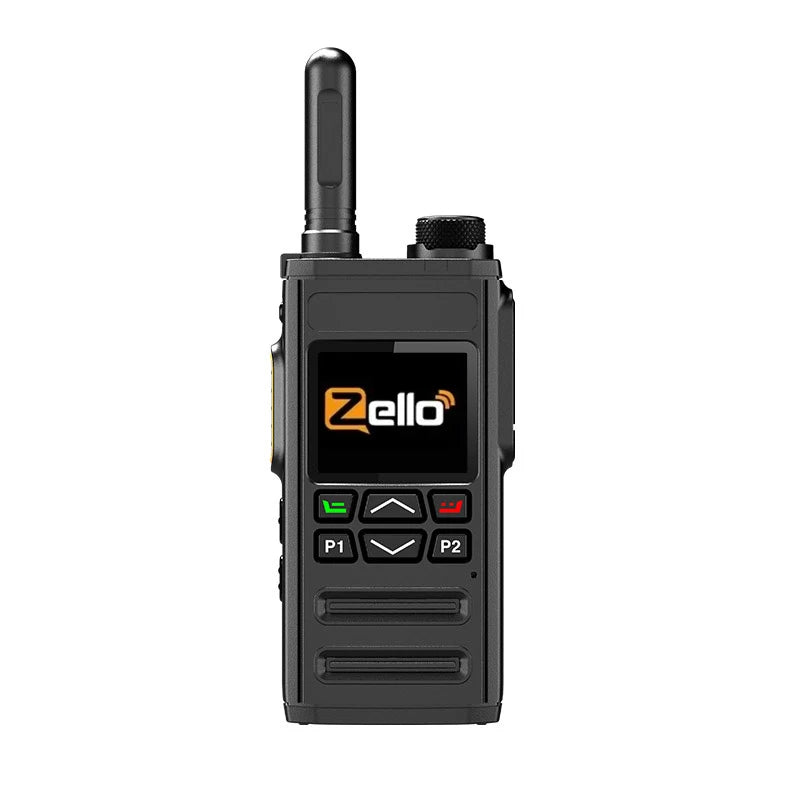 Zello 4G LTE WiFi POC Walkie Talkie with Bluetooth Long Battery Fast Charging