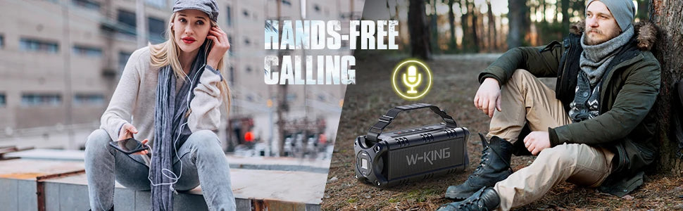 W-KING 90W Large Waterproof Bluetooth Speaker