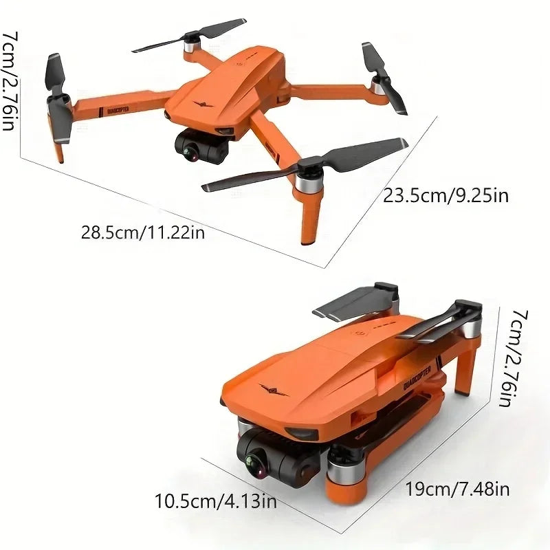 KF102 4K GPS Drone Dual Camera 2-Axis Gimbal Optical Flow Foldable FPV