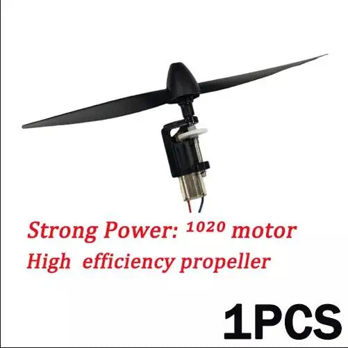 Park10 RC Airplane P707G propeller with strong 1020 motor.