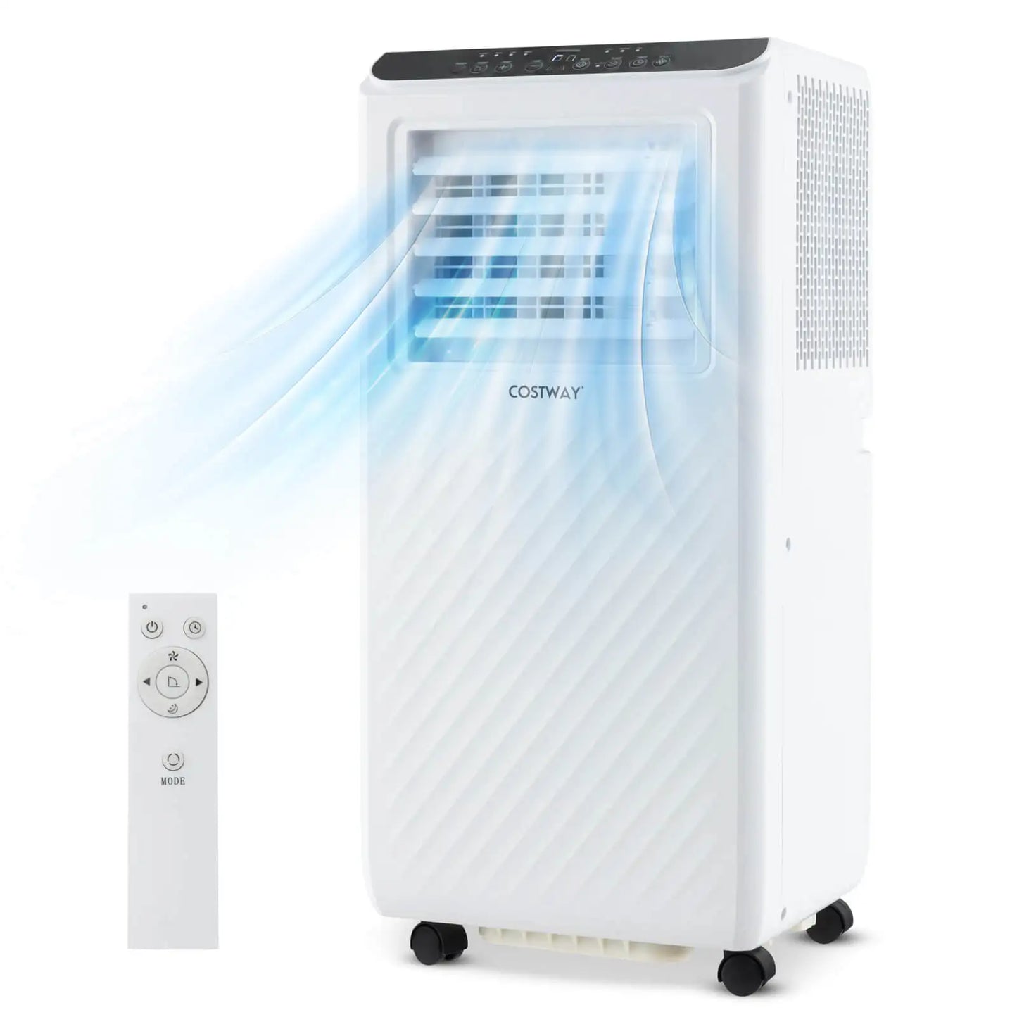 8000 BTU Portable Air Conditioner – 3-in-1 Cooler, Dehumidifier & Fan with Timer