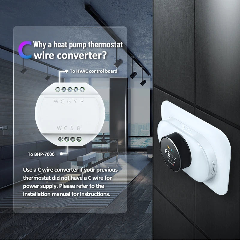 Beca Smart Thermostat TFT LCD Alexa Google