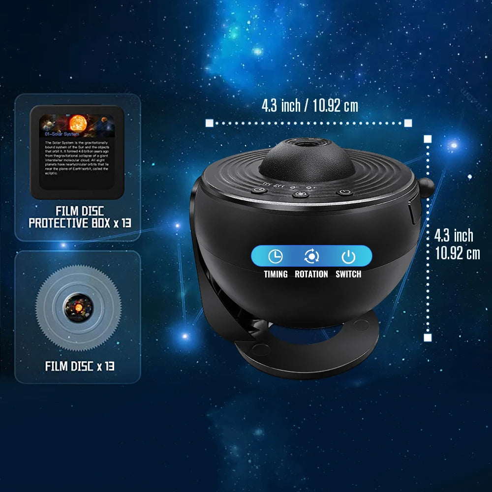 Galaxy Star Projector Night Light