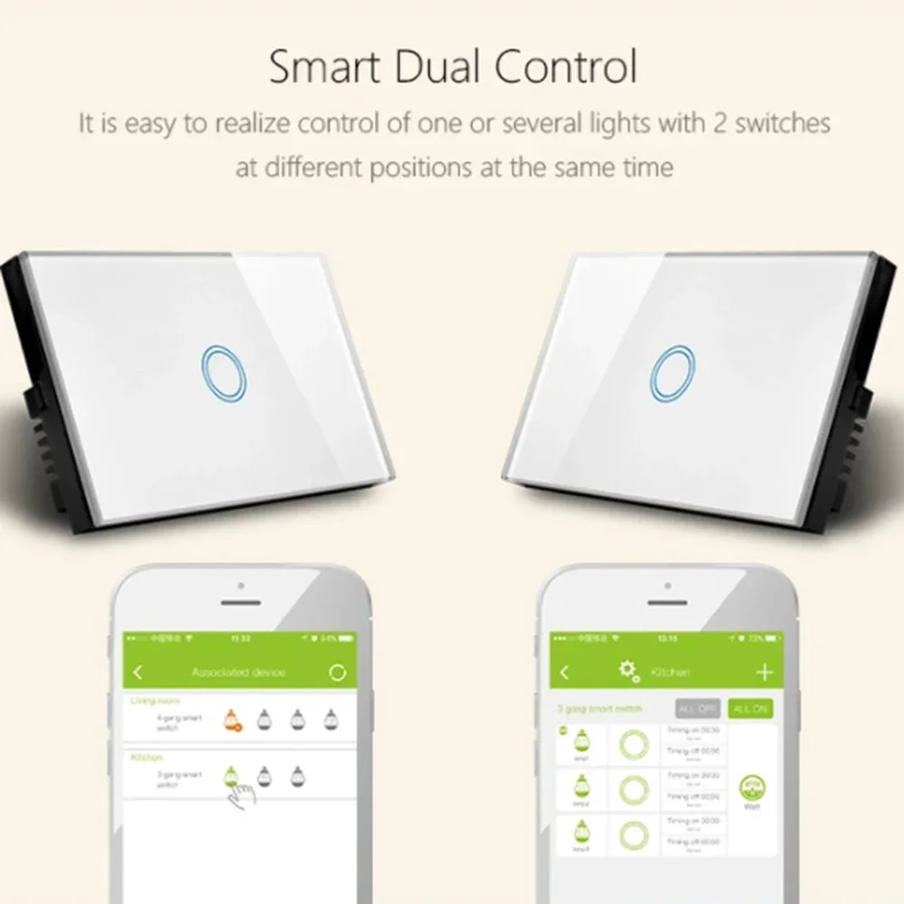 Melery WiFi Smart Light Switch Tuya