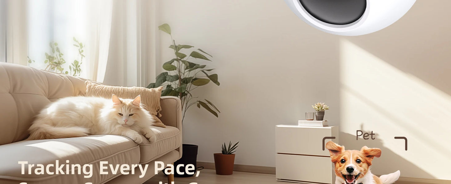 Blurams Baby Monitor 2K HD Security Camera with Motion Detection Two Way Audio and Night Vision