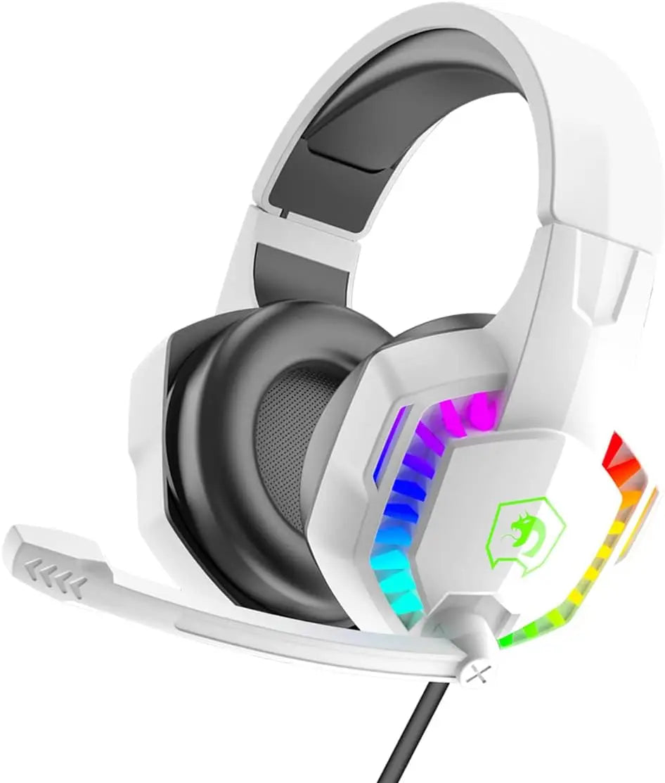 MAMBASNAKE CY907 RGB Gaming Headset 5.1 Surround Sound 3.5mm Wired Over-Ear Headphone