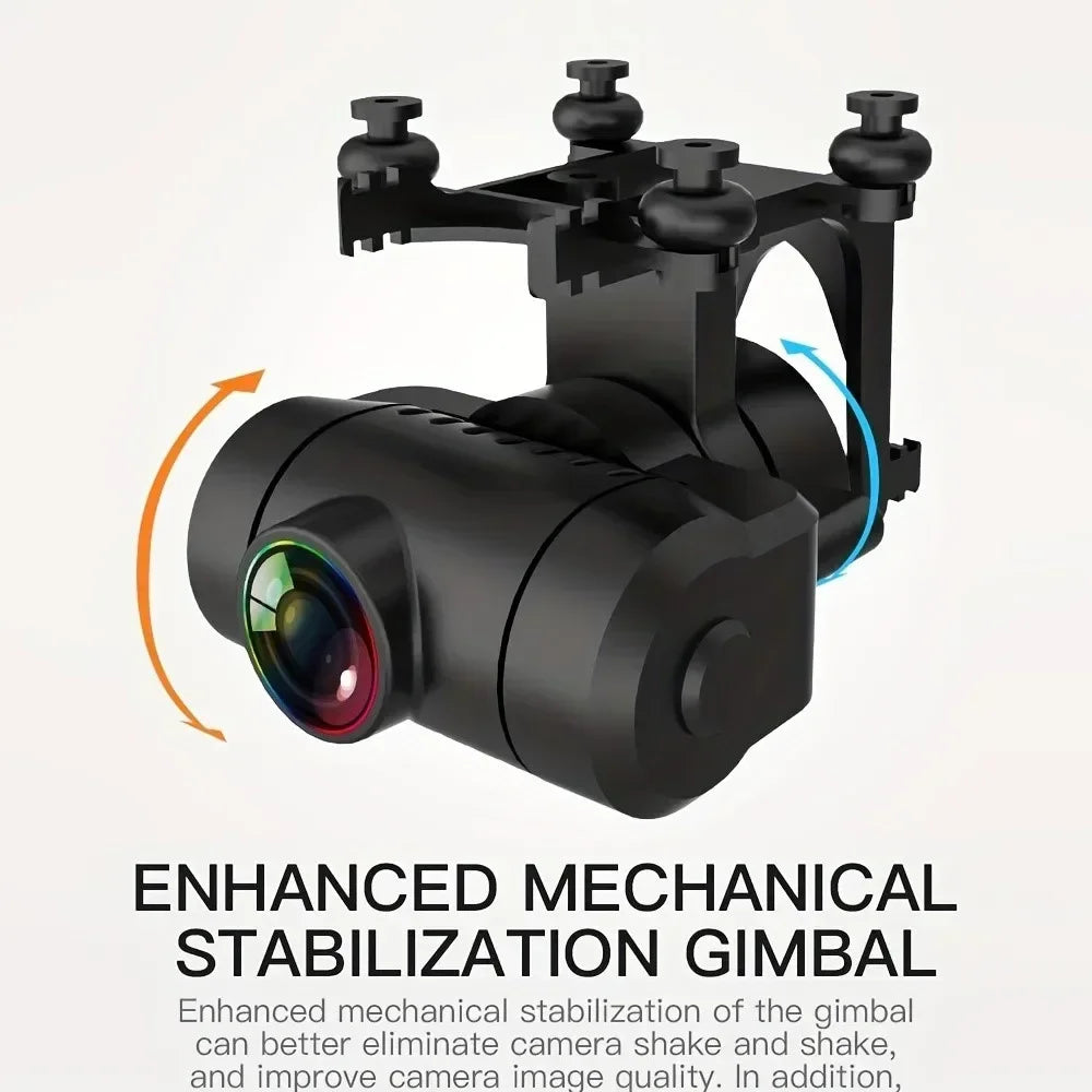 KF102 4K GPS Drone Dual Camera 2-Axis Gimbal Optical Flow Foldable FPV