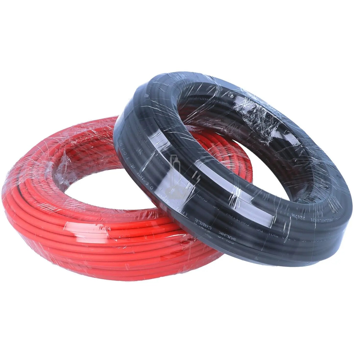 PowMr 4mm² 25m 100m Solar PV Cable Black and Red 11AWG TUV Solar PV Wire IP68 Solar Panel System Extension Photovoltaic System