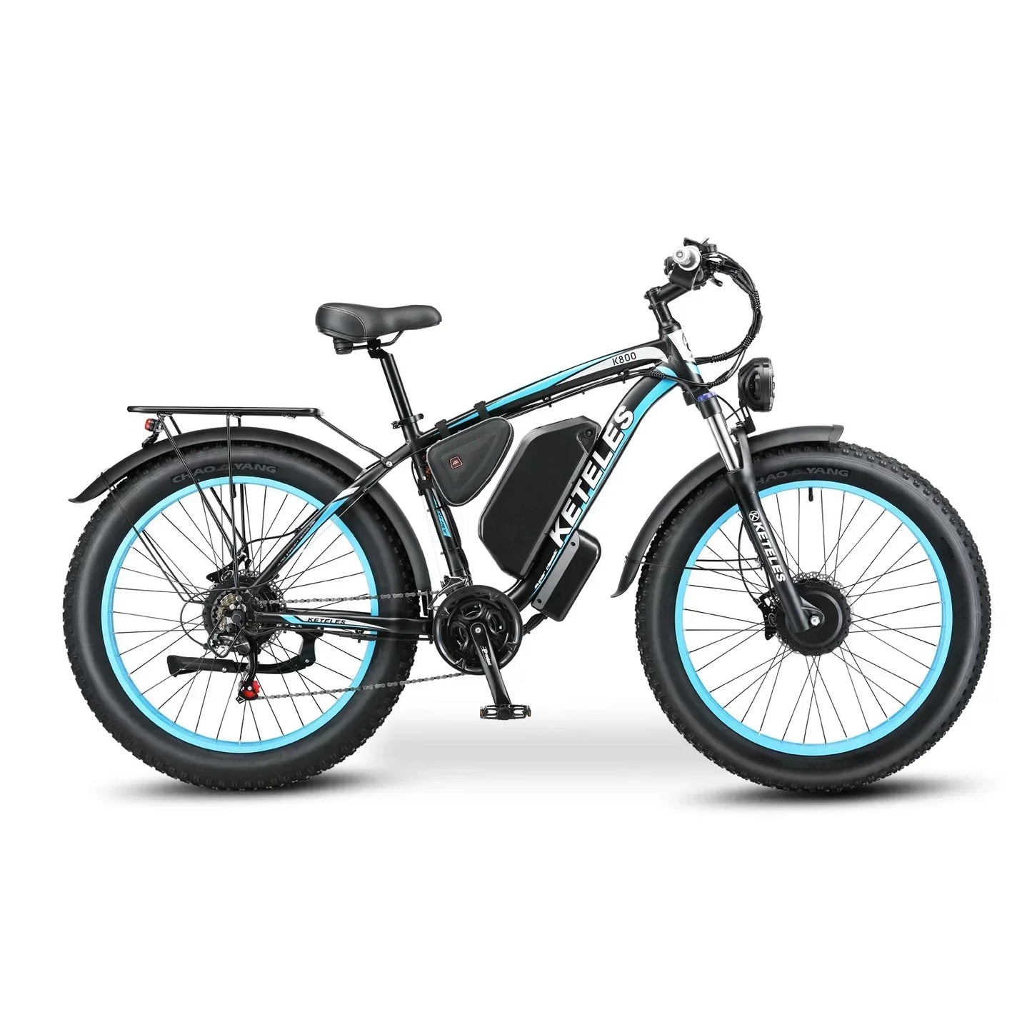K800 Electric Bike 2000W Dual Motor 48V 23Ah Fat Tire with Hydraulic Brakes