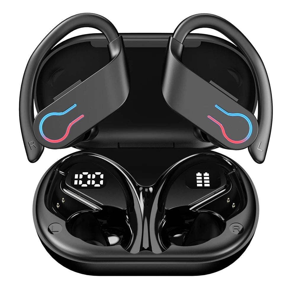 Mpow Q63 Bluetooth 5.3 Earphones Sports Wireless In-Ear IPX7 Waterproof HiFi Stereo Gaming Earbuds