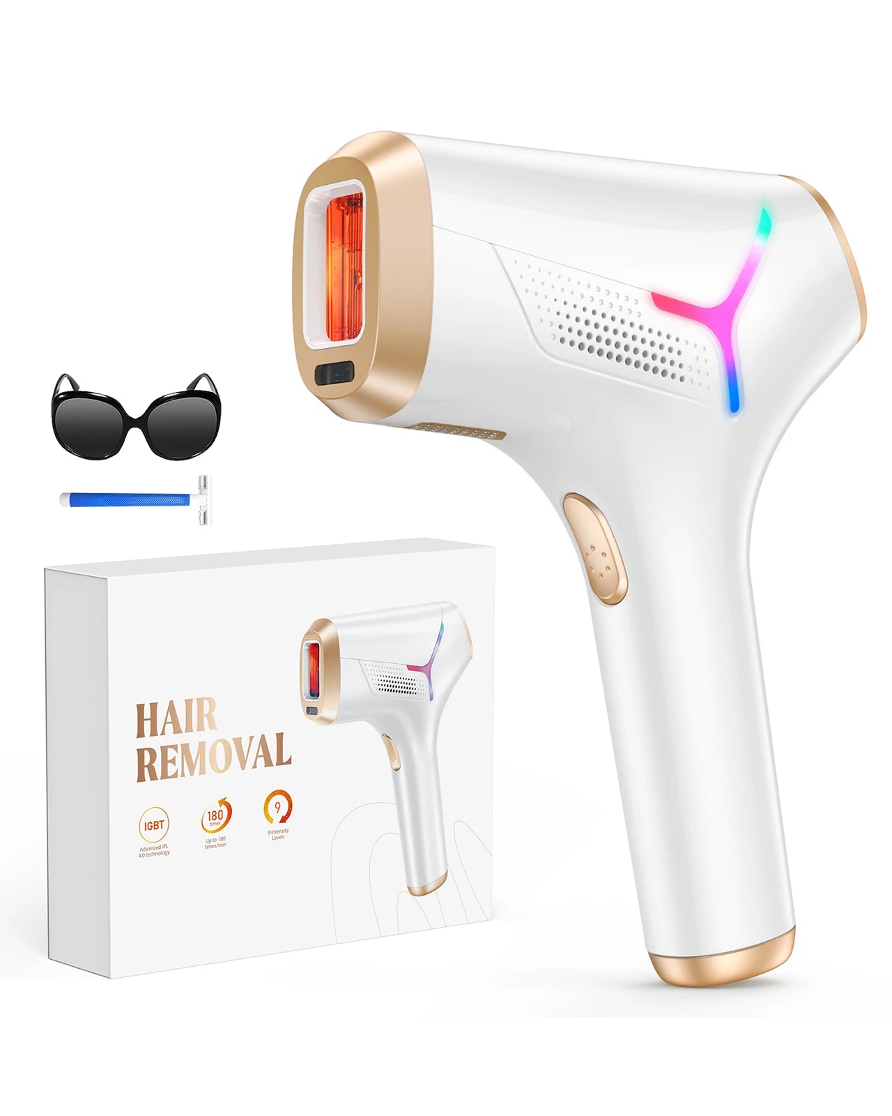 990000 Flashes Laser Hair Removal IPL for Women and Men Body Bikini Face