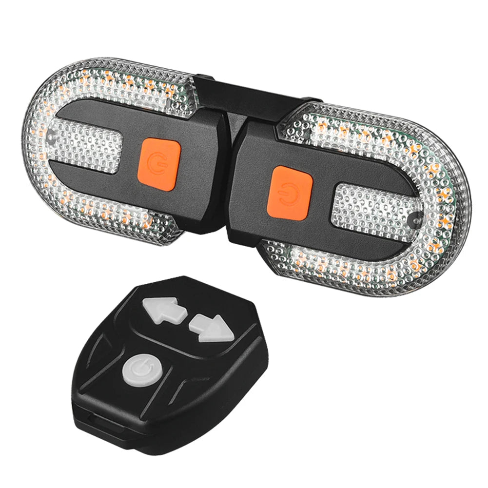 LED Bicycle Lamp Rear Signal LED Lamp Wireless USB Rechargeable MTB