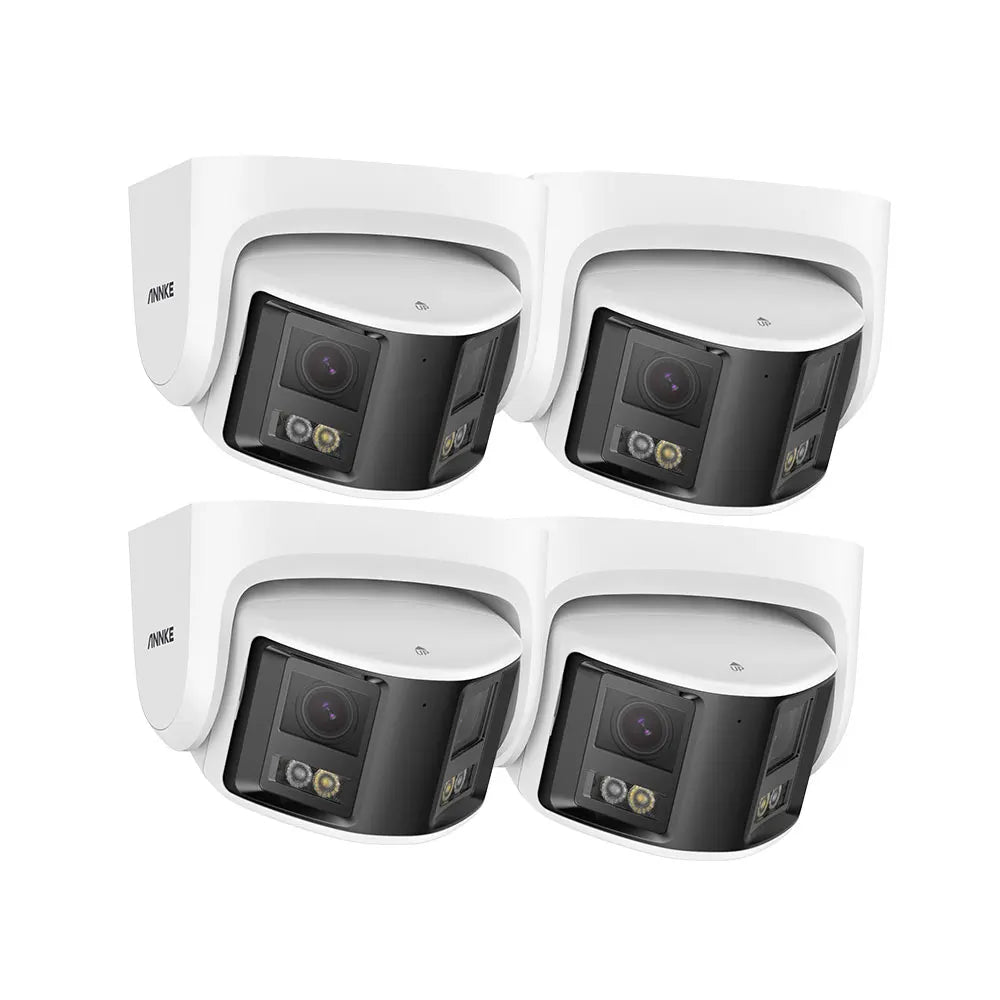 ANNKE 180° Dual Lens 4K Wide View Outdoor 8MP Security Cameras, waterproof, weatherproof.