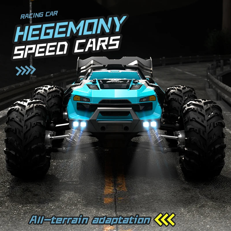 Brushless 4WD Off Road RC Car 80kmh With LED Lights
