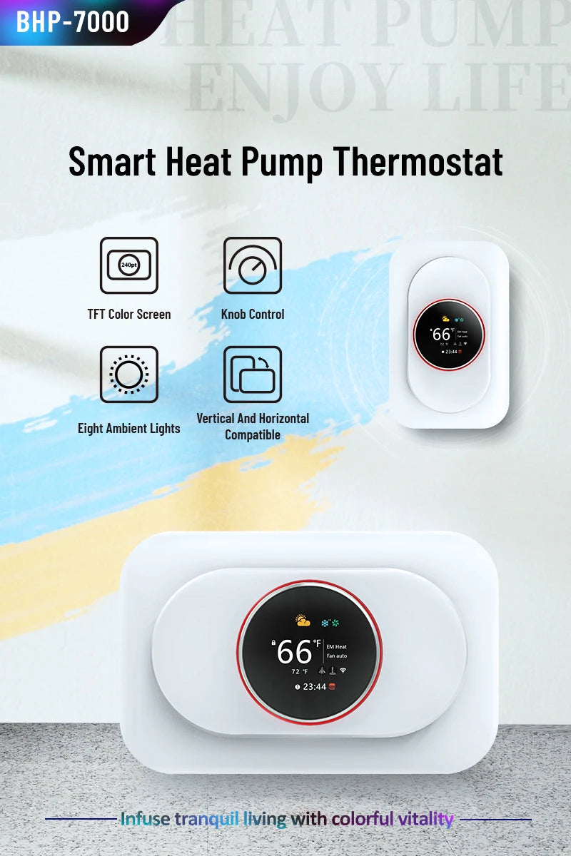 Beca Smart Thermostat TFT LCD Alexa Google