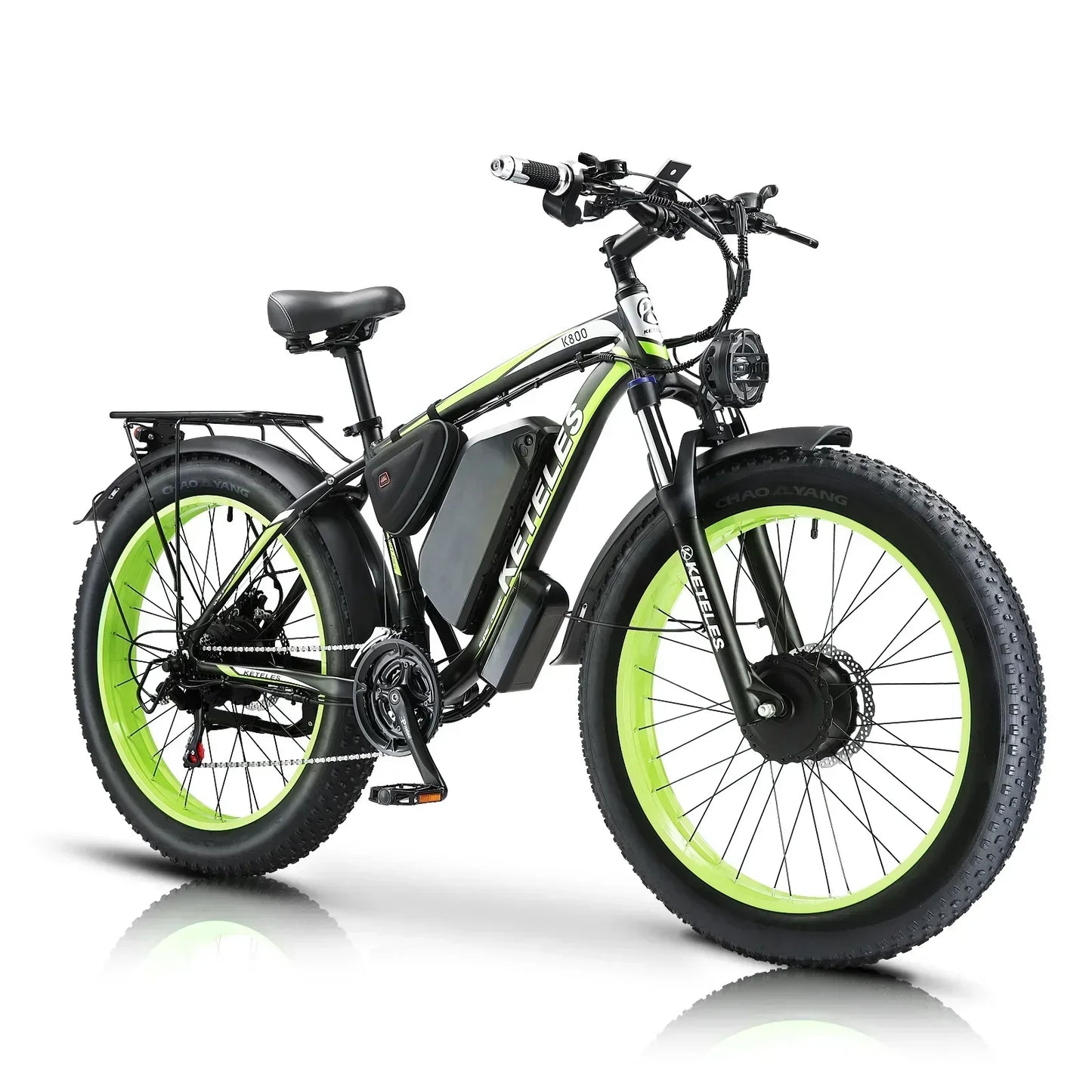 K800 Electric Bike 2000W Dual Motor 48V 23Ah Fat Tire with Hydraulic Brakes