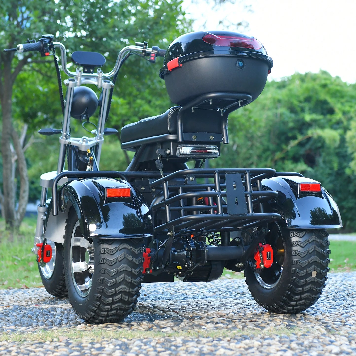 3000W 3 Wheel Electric Trike Off Road Adult Scooter