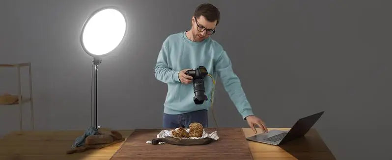 Weilisi 10.5 Inch Ring Light with 69 Inch Tripod and Phone Holder Kit for Zoom and Video Recording