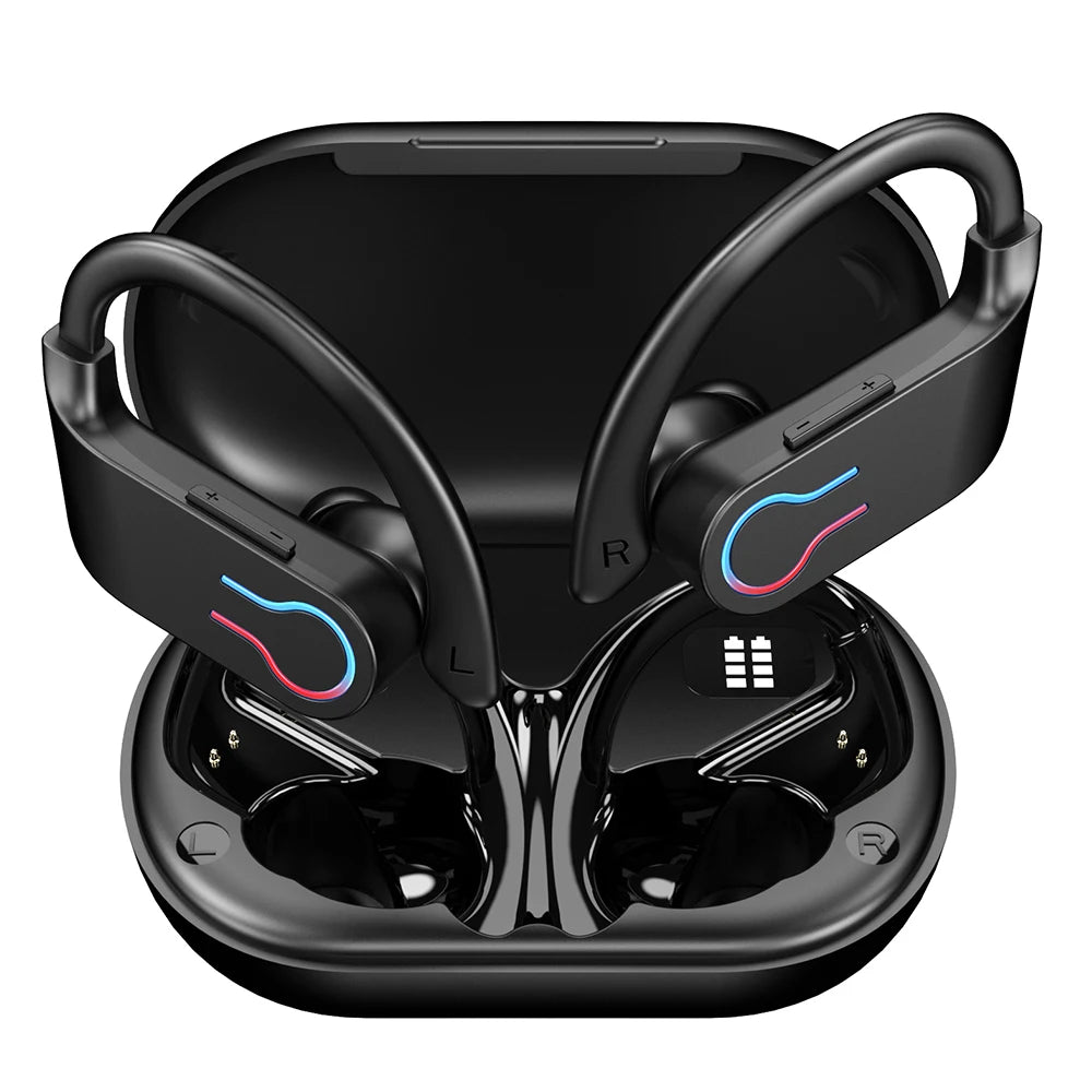 Mpow Q63 Bluetooth 5.3 Earphones Sports Wireless In-Ear IPX7 Waterproof HiFi Stereo Gaming Earbuds