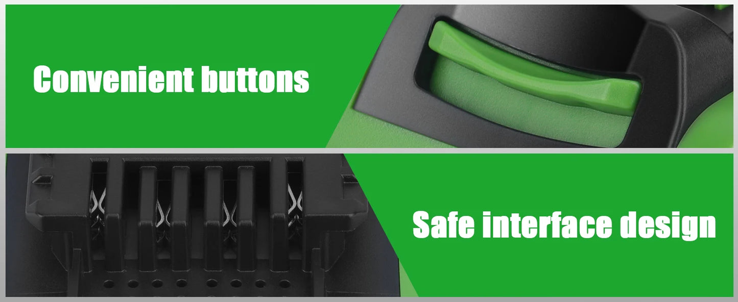 6.0Ah Greenworks 40V G-MAX Battery for 29472 29462 29252 20202 22262 Cordless Power Tools