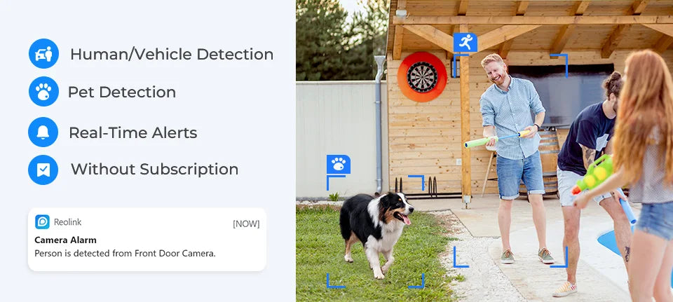 Reolink 12MP Ultra HD Surveillance Camera with Smart Detection & 2-way Audio