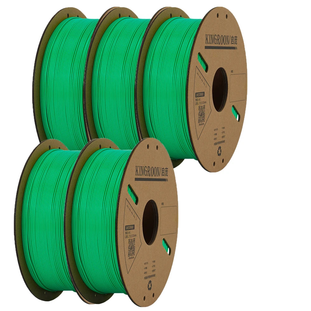 KEEPANG PLA Filament 1.75mm No Bubble 3D Printer Filament 5/10 Rolls