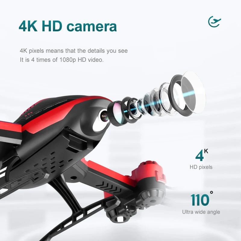 4DRC V10 Mini Drone 4K HD Camera 1080P FPV RC Quadcopter
