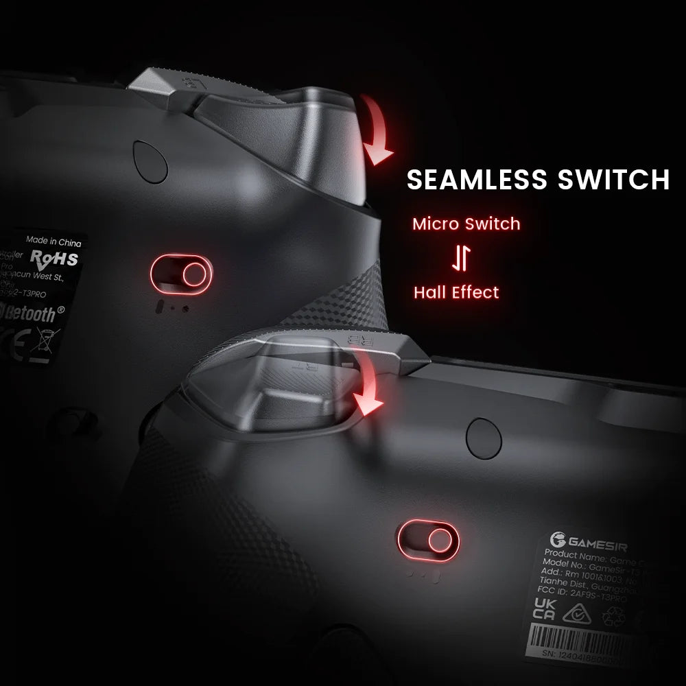 GameSir Tarantula Pro Switch Controller with 9 Mappable Buttons for Nintendo Switch iPhone and Android