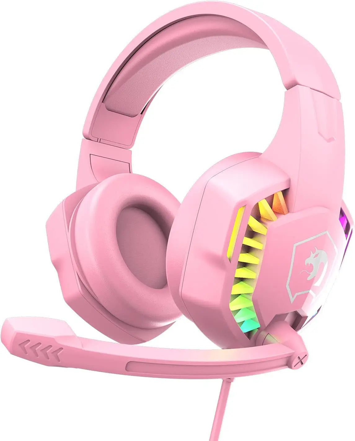 MAMBASNAKE CY907 RGB Gaming Headset 5.1 Surround Sound 3.5mm Wired Over-Ear Headphone