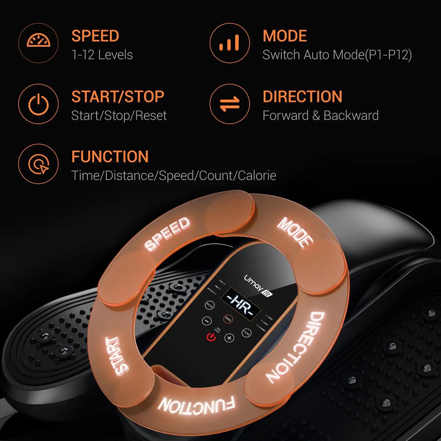 Quiet Under Desk Elliptical for Seniors with Remote Control
