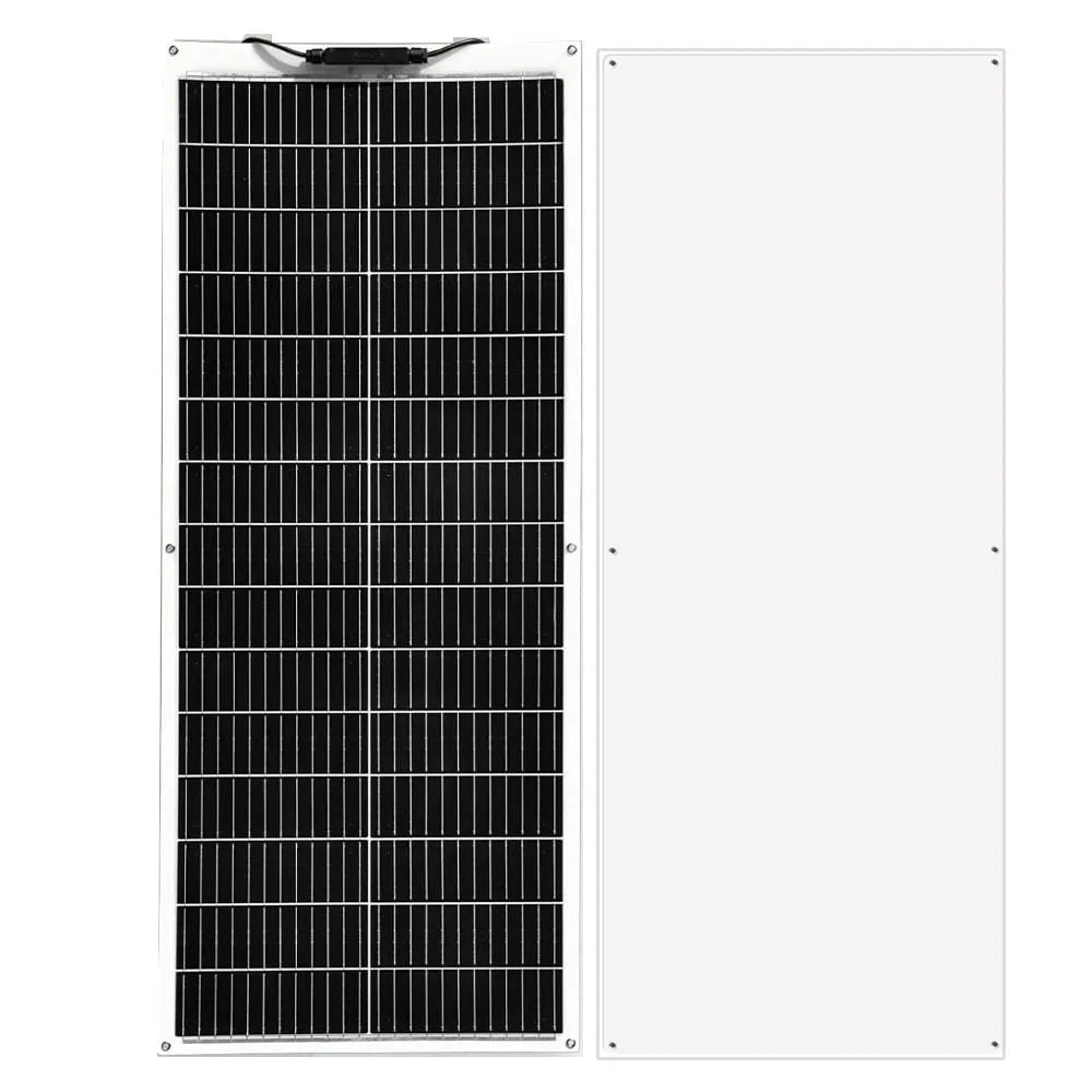 WUZECK 200W Flexible Solar Panel Kit 2x100W with 20A Controller and Cables