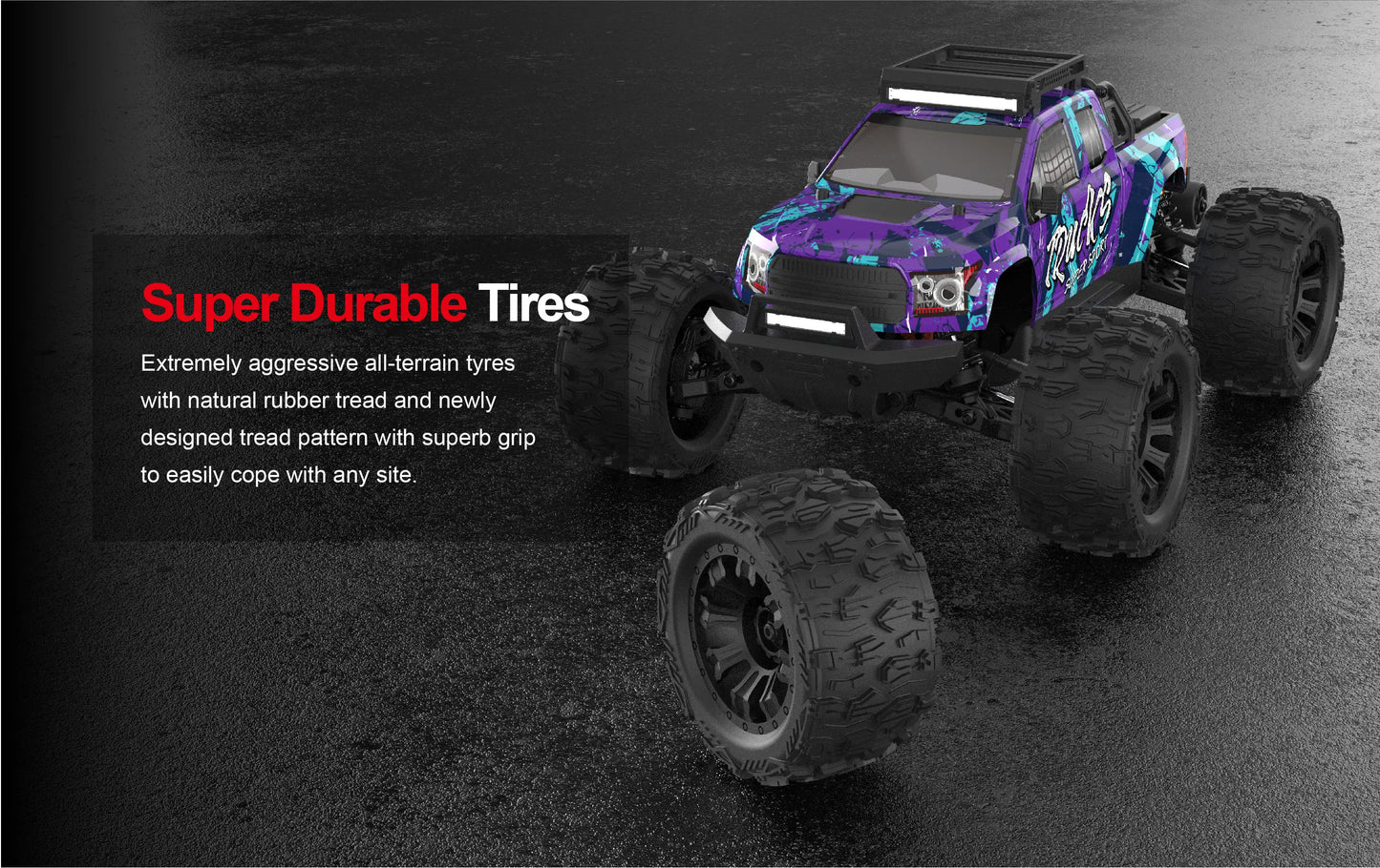 JIUSI PT14R MT14R 114 4WD RC Car 80kmh Brushless Off Road Truck