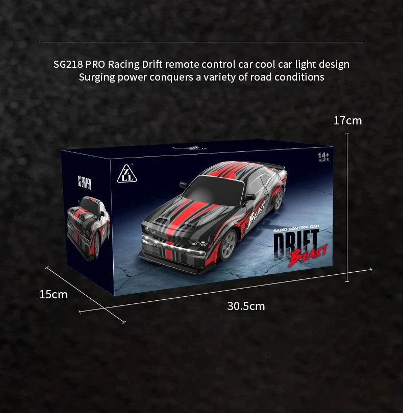 SG218 PRO 1:16 RC Drift Car 25km/h High Speed RC Cars Toys For Adults And Kids Remote Control Cars 2.4G Off Road Monster Truck