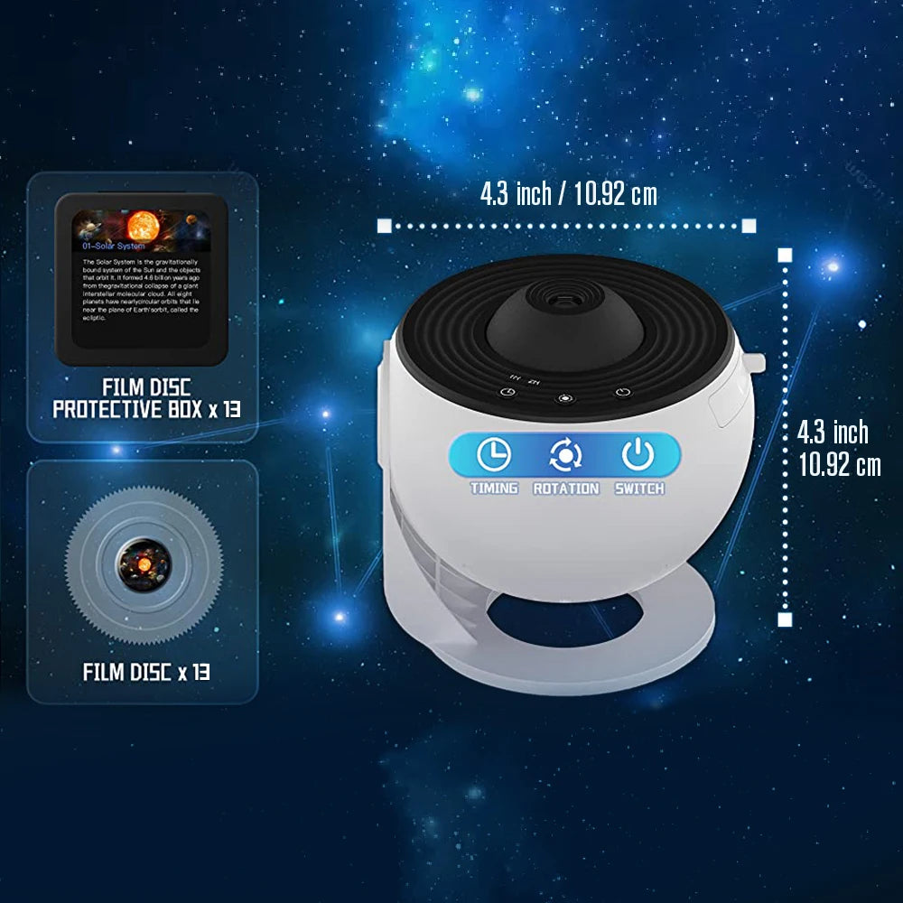 Galaxy Star Projector Night Light