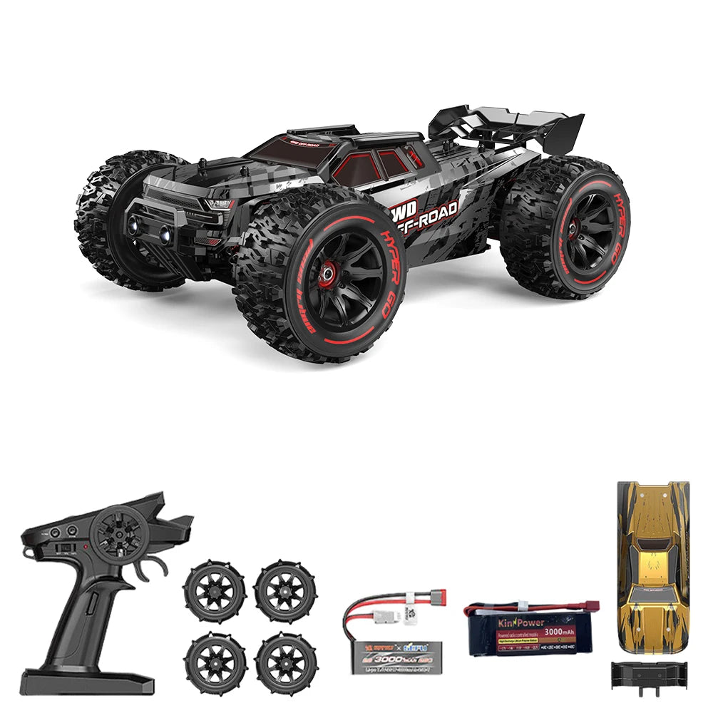 Hypergo MJX 14210 1/14 V2.0 Rc Remote Control Car 4WD Off-road Racing RC Truck Brushless 2.4G Electric Drift Car Boy Toys