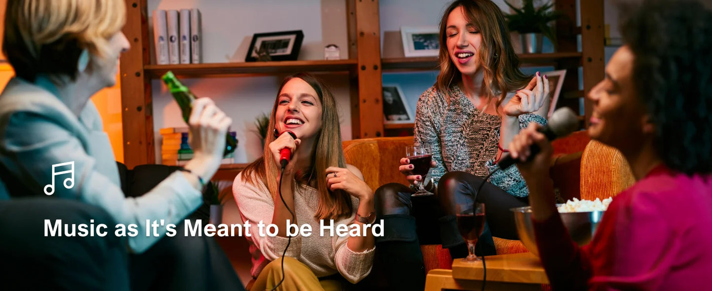 ULTIMEA 200W 4.1ch Detachable Bluetooth 5.3 Soundbar with Subwoofer for Smart TV and Home Theater