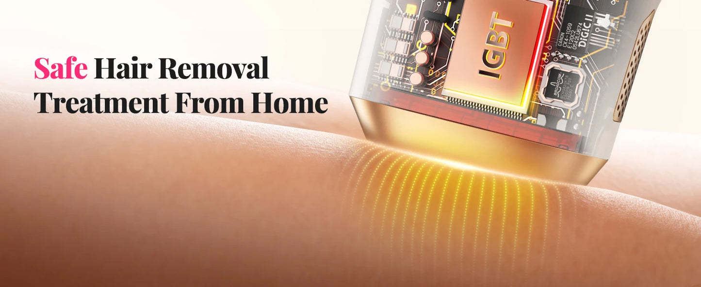 990000 Flashes Laser Hair Removal IPL for Women and Men Body Bikini Face